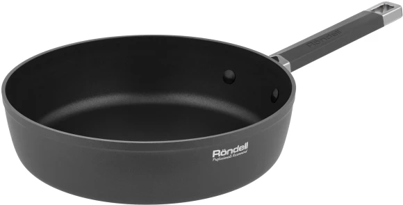 Сотейник Rondell Stolz RDA-1770 4.0л. d=28см (без крышки) серый