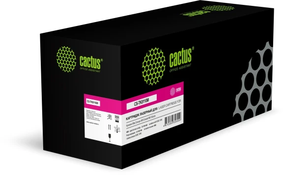 Картридж лазерный Cactus CS-TK8110M TK-8110M Asia-Pacific пурпурный (6000стр.) для Kyocera Mita Ecosys M8124cidn/M8130cidn