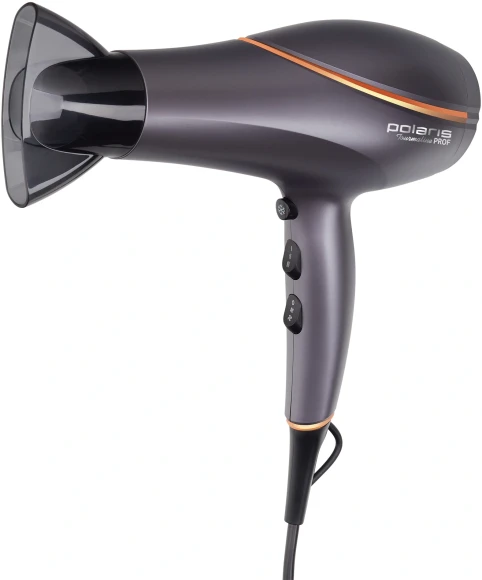 Фен Polaris PHD 2290Ti 2200Вт графитовый/розовое золото