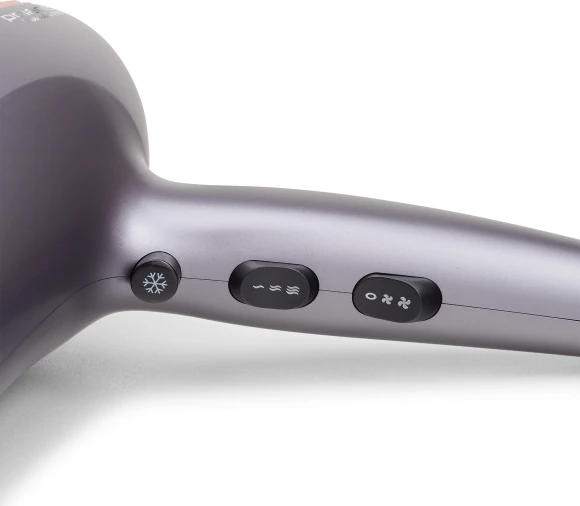 Фен Polaris PHD 2290Ti 2200Вт графитовый/розовое золото