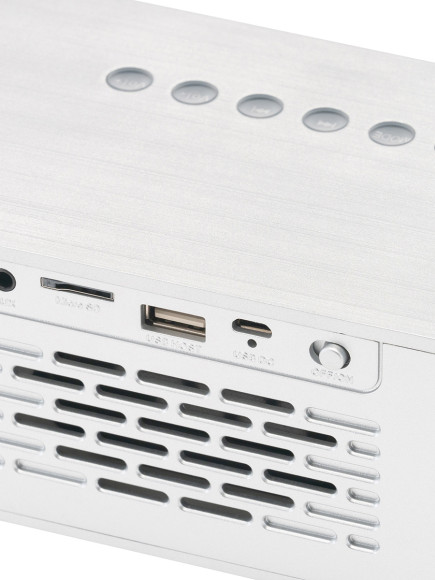 Радиобудильник Hyundai H-RCL360 белый LCD подсв:белая часы:цифровые FM