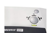Шредер HSM Securio C16 5.8 (секр.Р-2) ленты 18лист. 25лтр. скрепки скобы пл.карты