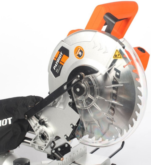 Торцовочная пила Patriot MS 255 1800Вт 5000об/мин d=250мм