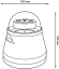 Ночник Gauss DIY0011 белый Ночник Gauss DIY0011 белый