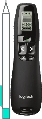 Презентер Logitech R800 USB (30м) черный Презентер Logitech R800 USB (30м) черный