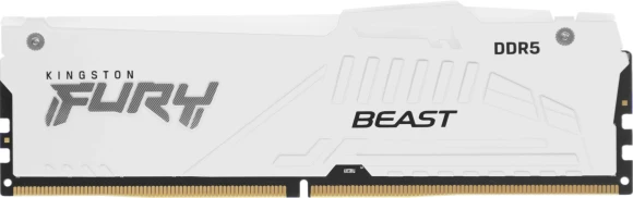 Память DDR5 2x32GB 6000MHz Kingston KF560C36BWEAK2-64 Fury Beast White Expo RGB RTL Gaming PC5-48000 CL36 DIMM 288-pin 1.35В dual rank с радиатором Ret