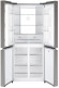 Холодильник Weissgauff WCD 450 X NoFrost Inverter 2-хкамерн. нержавеющая сталь инвертер Холодильник Weissgauff WCD 450 X NoFrost Inverter 2-хкамерн. нержавеющая сталь инвертер