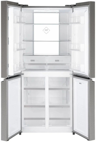 Холодильник Weissgauff WCD 450 X NoFrost Inverter 2-хкамерн. нержавеющая сталь инвертер Холодильник Weissgauff WCD 450 X NoFrost Inverter 2-хкамерн. нержавеющая сталь инвертер