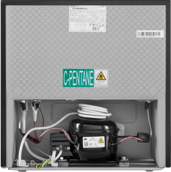 Холодильник Maunfeld MFF50B 1-нокамерн. черный мат. Холодильник Maunfeld MFF50B 1-нокамерн. черный мат.