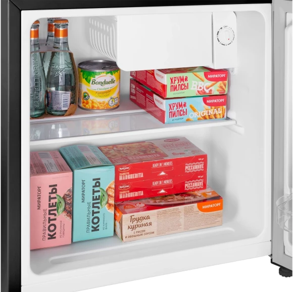 Холодильник Maunfeld MFF50B 1-нокамерн. черный мат. Холодильник Maunfeld MFF50B 1-нокамерн. черный мат.