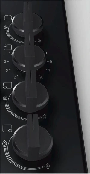 Газовая варочная поверхность Bosch PBY6C6B62O черный Газовая варочная поверхность Bosch PBY6C6B62O черный