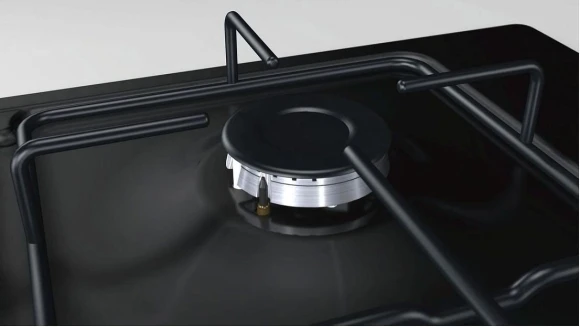 Газовая варочная поверхность Bosch PBY6C6B62O черный Газовая варочная поверхность Bosch PBY6C6B62O черный