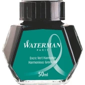 Флакон с чернилами Waterman (S0110770) Harmonious Green чернила 50мл для ручек перьевых Флакон с чернилами Waterman (S0110770) Harmonious Green чернила 50мл для ручек перьевых