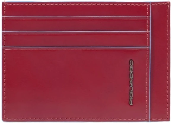 Чехол для кредитных карт Piquadro Blue Square PP2762B2R/R красный натур.кожа Чехол для кредитных карт Piquadro Blue Square PP2762B2R/R красный натур.кожа