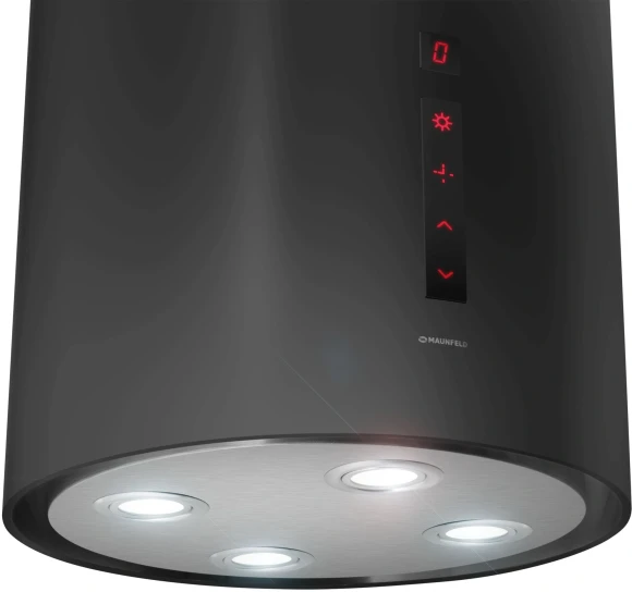 Вытяжка каминная Maunfeld Lee Isla 39 черный управление: сенсорное (1 мотор)