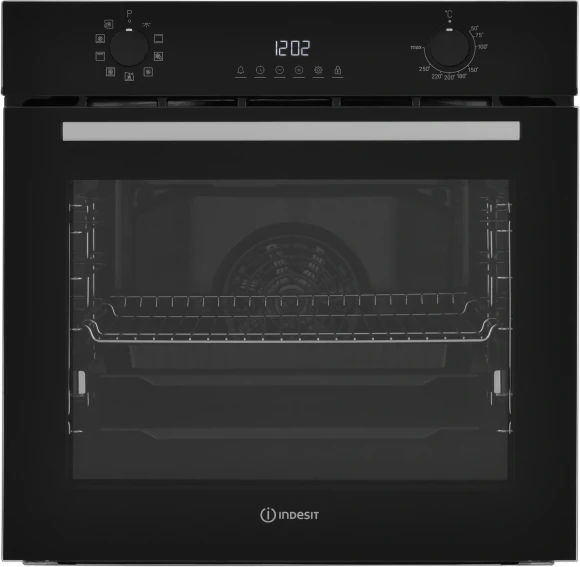 Духовой шкаф Электрический Indesit IFE 4841 J BL черный Духовой шкаф Электрический Indesit IFE 4841 J BL черный