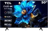 Телевизор QLED TCL 50" 50P7K черный 4K Ultra HD 60Hz DVB-T DVB-T2 DVB-C DVB-S DVB-S2 USB WiFi Smart TV (RUS)
