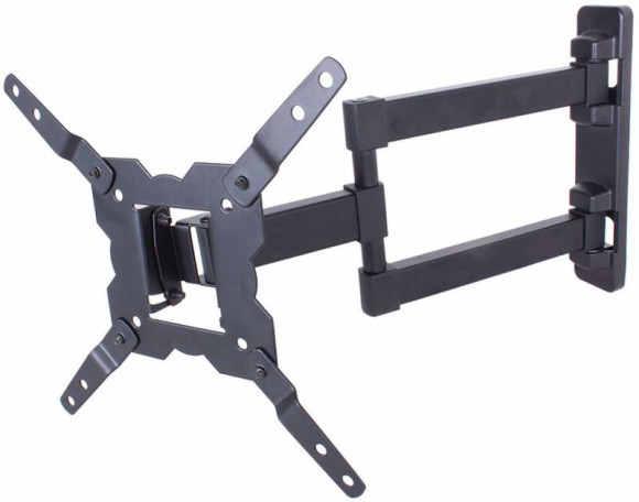 Кронштейн для телевизора Kromax GALACTIC-12 черный 15"-42" макс.25кг настенный поворот и наклон Кронштейн для телевизора Kromax GALACTIC-12 черный 15"-42" макс.25кг настенный поворот и наклон