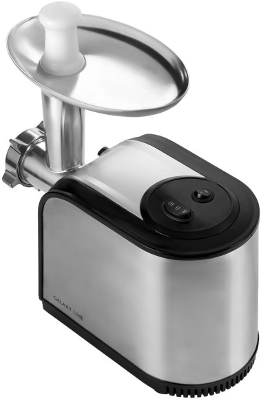 Мясорубка Galaxy Line GL 2416 1800Вт черный/серебристый