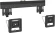 Кронштейн для телевизора Hyundai SL-X3 черный 32"-65" макс.75кг настенный фиксированный