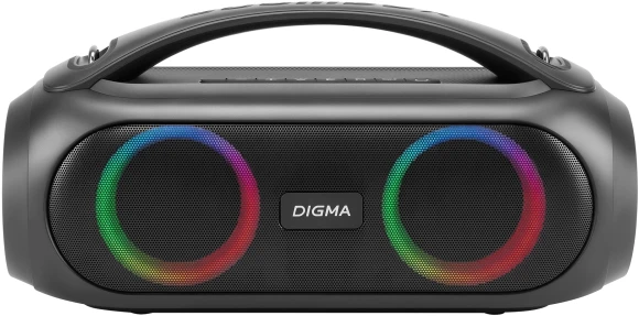 Колонка порт. Digma D-PS1531 черный/черный 40W 2.0 BT 10м 3000mAh (SP1531B)