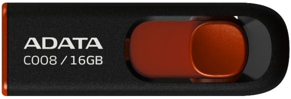 Флеш Диск A-Data 16Gb Classic C008 AC008-16G-RKD USB2.0 красный/черный Флеш Диск A-Data 16Gb Classic C008 AC008-16G-RKD USB2.0 красный/черный