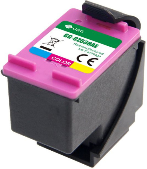 Картридж струйный G&G GG-CZ638AE 46 многоцветный (21мл) для HP DJ Adv 2020hc/2520hc Картридж струйный G&G GG-CZ638AE 46 многоцветный (21мл) для HP DJ Adv 2020hc/2520hc