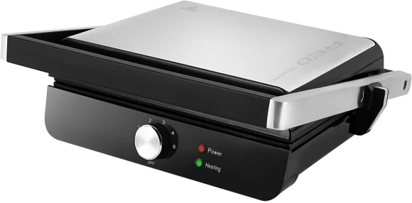 Электрогриль Red Solution RGM-M815 2000Вт черный/серебристый