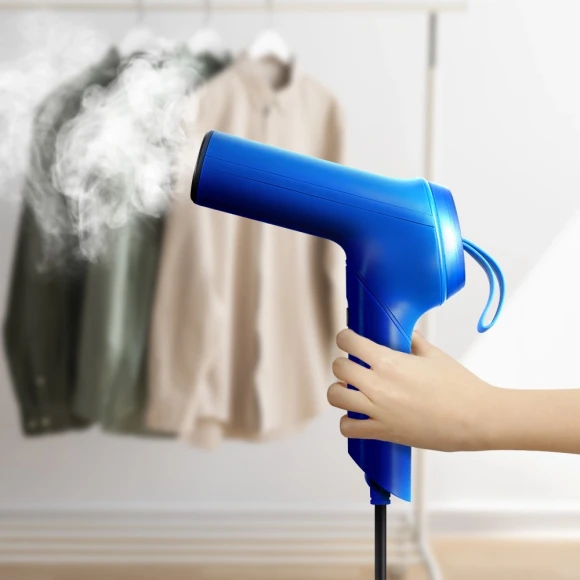 Отпариватель ручной Kitfort КТ-9216 800Вт синий Отпариватель ручной Kitfort КТ-9216 800Вт синий