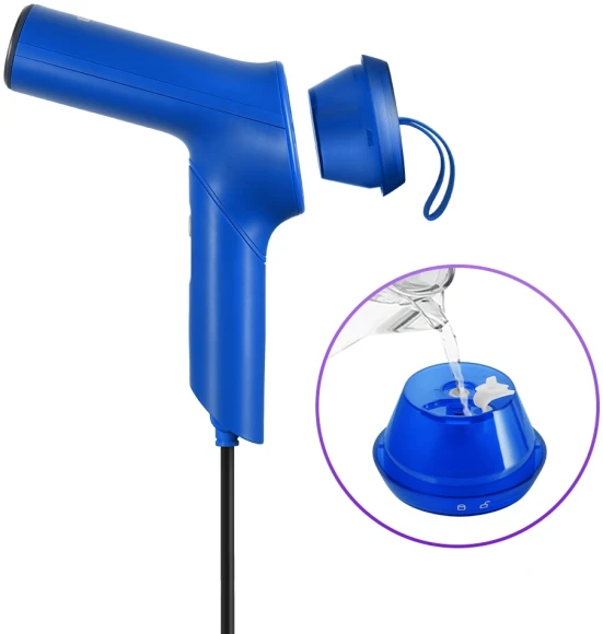 Отпариватель ручной Kitfort КТ-9216 800Вт синий Отпариватель ручной Kitfort КТ-9216 800Вт синий