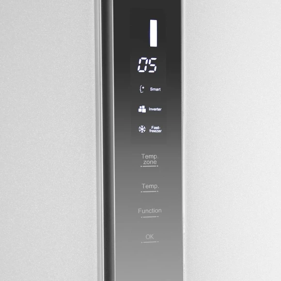 Холодильник Maunfeld MFF177NFW 2-хкамерн. белый глянц. инвертер