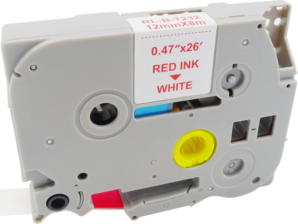 Картридж ленточный Cactus CS-TZE232 TZe-232 красный на белом 12x8 для Brother PT-P1010, PT-P700, P750W, P900W, P950W, PT-D210, D450VP, D600VP, PT-H110BUNDE Картридж ленточный Cactus CS-TZE232 TZe-232 красный на белом 12x8 для Brother PT-P1010, PT-P700, P750W, P900W, P950W, PT-D210, D450VP, D600VP, PT-H110BUNDE