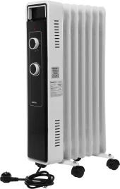 Радиатор масляный Centek CT-6222-7 1500Вт белый Радиатор масляный Centek CT-6222-7 1500Вт белый