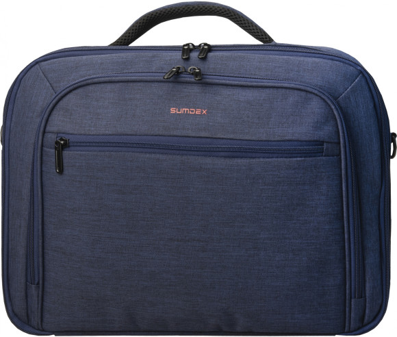 Сумка для ноутбука 16" Sumdex PON-351BU синий нейлон/полиэстер Сумка для ноутбука 16" Sumdex PON-351BU синий нейлон/полиэстер