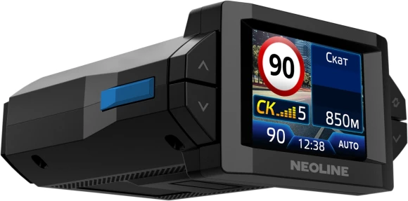 Видеорегистратор с радар-детектором Neoline X-Cop citysmart GPS ГЛОНАСС черный Видеорегистратор с радар-детектором Neoline X-Cop citysmart GPS ГЛОНАСС черный
