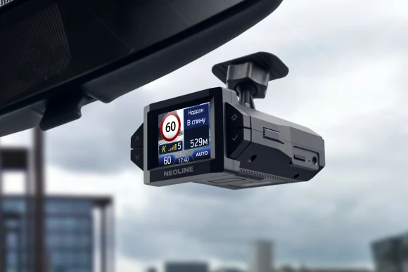 Видеорегистратор с радар-детектором Neoline X-Cop citysmart GPS ГЛОНАСС черный Видеорегистратор с радар-детектором Neoline X-Cop citysmart GPS ГЛОНАСС черный
