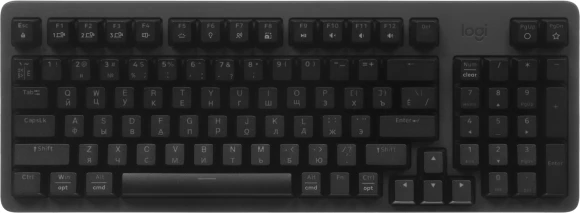 Клавиатура Logitech K868 механическая черный USB беспроводная BT/Radio (920-013912) Клавиатура Logitech K868 механическая черный USB беспроводная BT/Radio (920-013912)