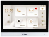 Видеодомофон Dahua DHI-VTH8641KMS-WP серебристый Видеодомофон Dahua DHI-VTH8641KMS-WP серебристый