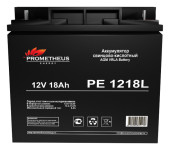 Батарея для ИБП Prometheus Energy PE 1218L 12В 18Ач Батарея для ИБП Prometheus Energy PE 1218L 12В 18Ач