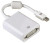 Адаптер Hama miniDisplayPort (m) DVI-D (f) 0.1м (00053248) феррит.кольца