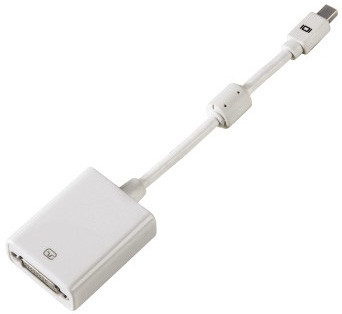 Адаптер Hama miniDisplayPort (m) DVI-D (f) 0.1м (00053248) феррит.кольца