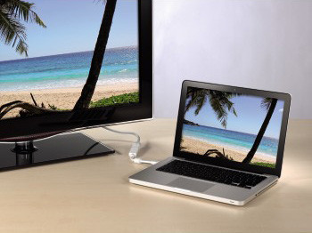 Адаптер Hama miniDisplayPort (m) DVI-D (f) 0.1м (00053248) феррит.кольца