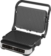 Электрогриль Hyundai HYG-5020 2000Вт серебристый/черный Электрогриль Hyundai HYG-5020 2000Вт серебристый/черный