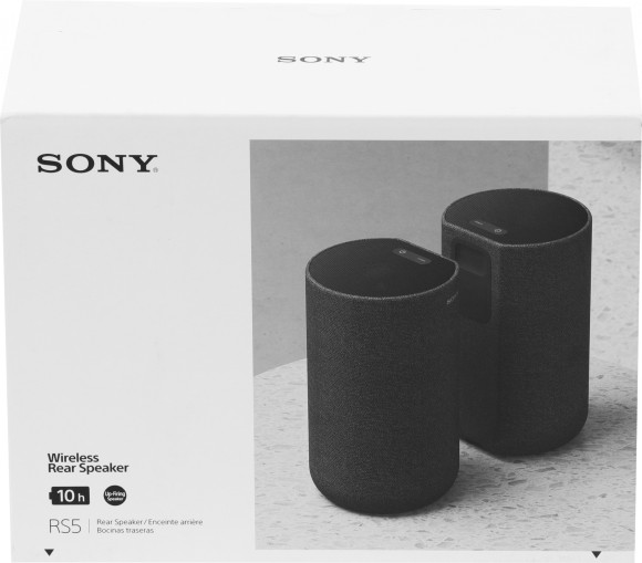 Тыловая колонка Sony SA-RS5 3.0 180Вт черный (в комплекте: 2 колонки)