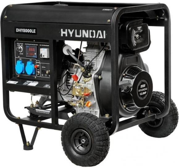 Генератор Hyundai DHY 8000LE 6.5кВт Генератор Hyundai DHY 8000LE 6.5кВт