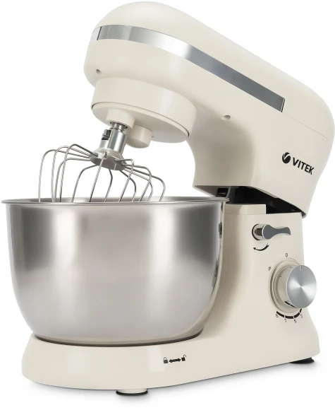 Миксер планетарный Vitek VT-PM0110 1500Вт кремовый