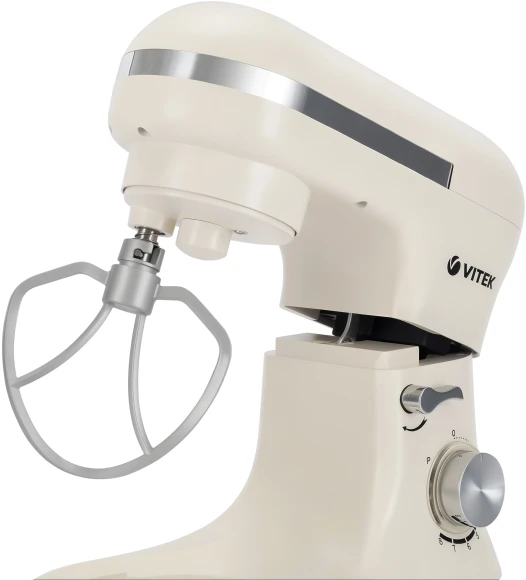 Миксер планетарный Vitek VT-PM0110 1500Вт кремовый