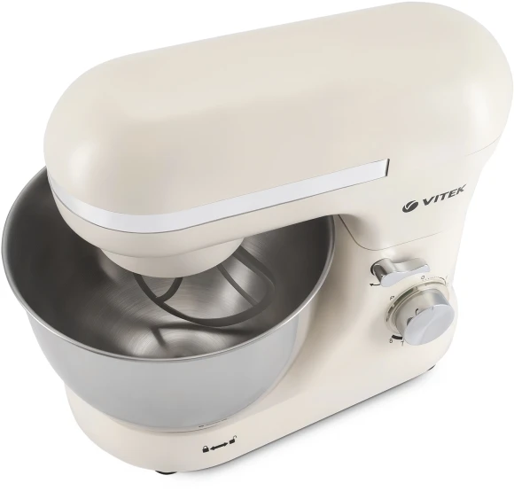 Миксер планетарный Vitek VT-PM0110 1500Вт кремовый