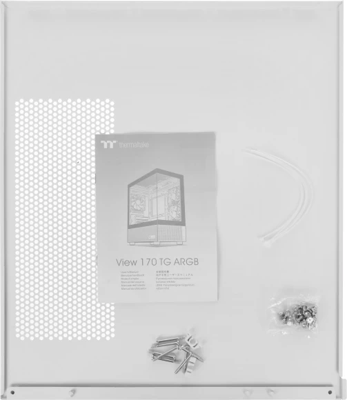 Корпус Thermaltake View 170 TG ARGB белый без БП mATX 5x120mm 2x140mm 1x200mm 2xUSB3.0 audio bott PSU Корпус Thermaltake View 170 TG ARGB белый без БП mATX 5x120mm 2x140mm 1x200mm 2xUSB3.0 audio bott PSU