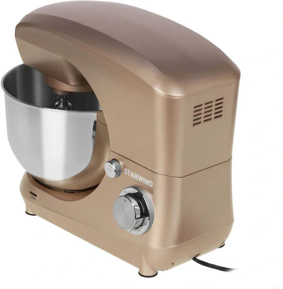Миксер планетарный Starwind SPM5181 1000Вт золотистый